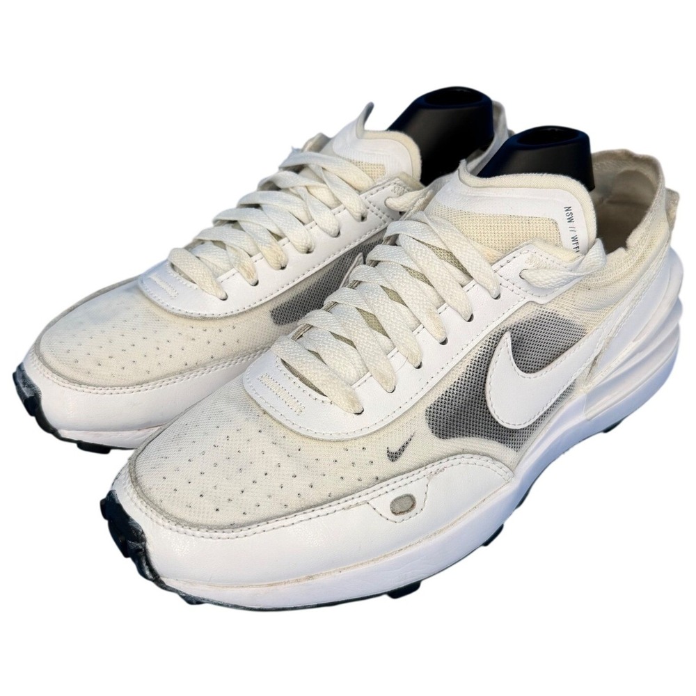 Nike Waffle One Womens Summit White Black Sneakers DC2533-103 Size 8